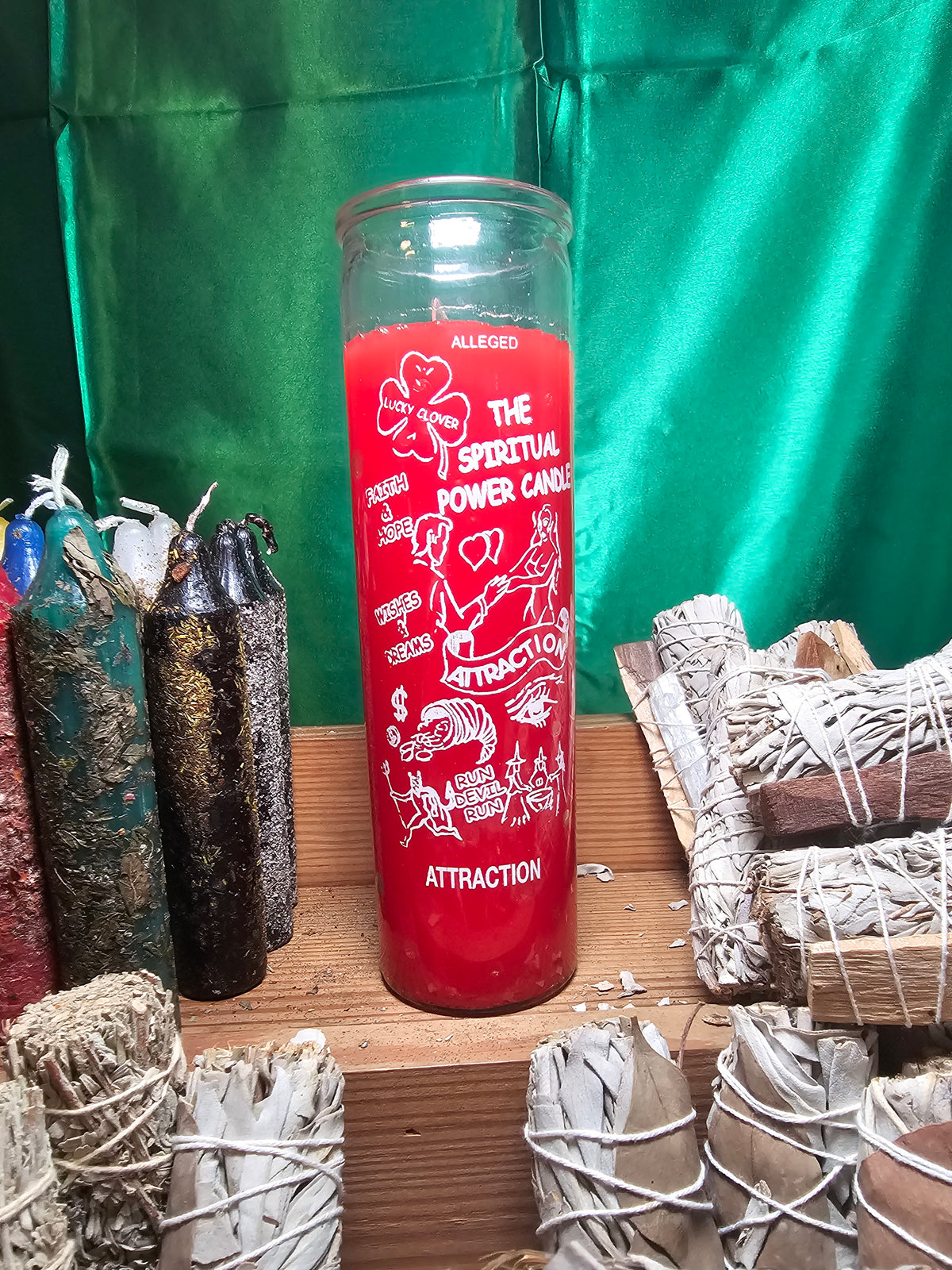 Vela Atracción (The Spiritual Power Candel - Attraction)
