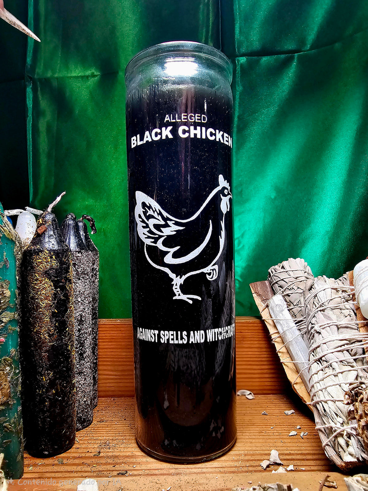 Vela Gallina Negra (Black Chicken)
