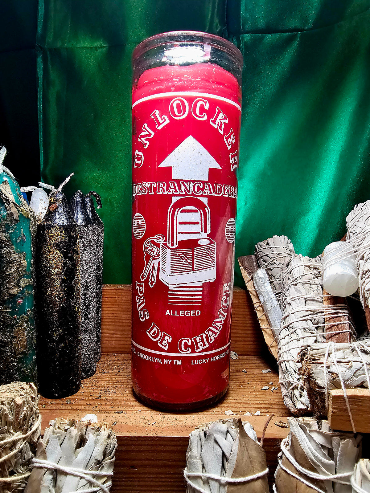 Vela Destrancadera (Roja)